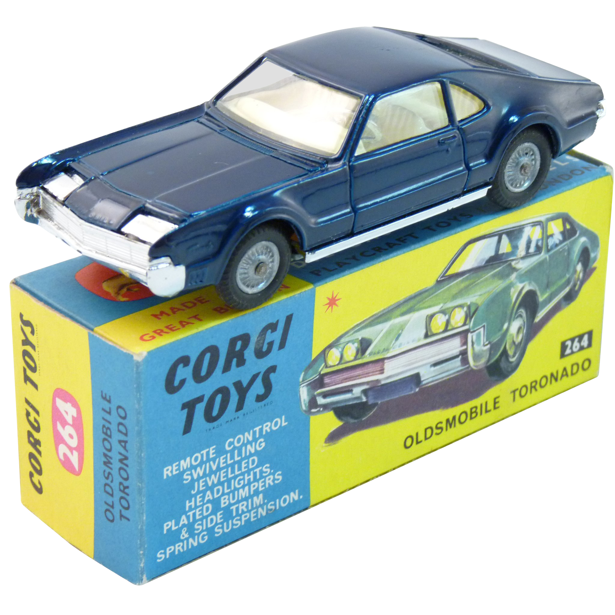 Rare vintage BATMOBILE diecast Corgi toys of 60's made in GT BRITAIN.
